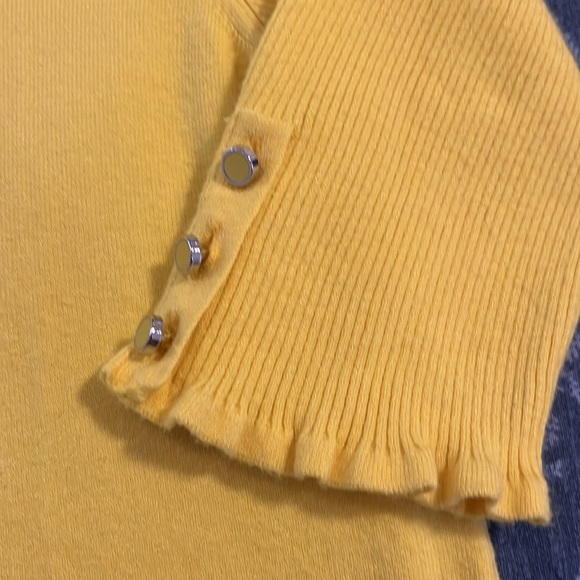 Claudia Strater Yellow Sweater/Top - Picture 3 of 5